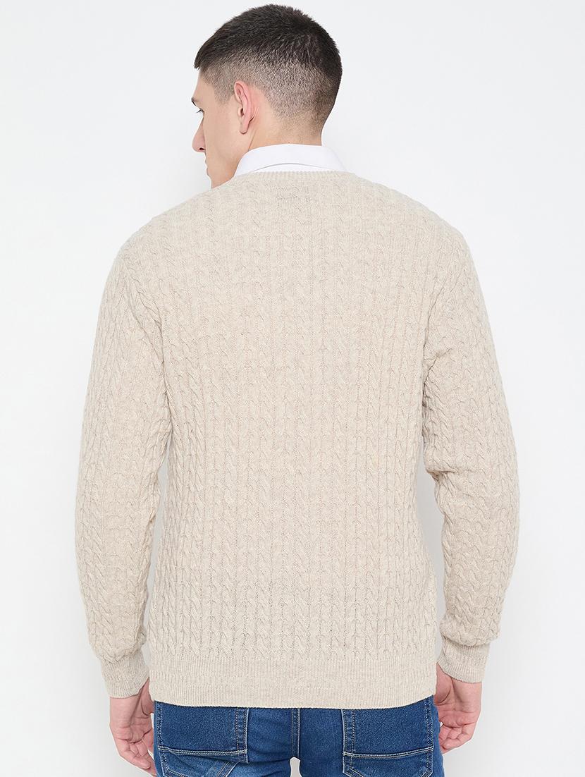 men self design long sleeves pullover - 21644374 - Standard Image - 2