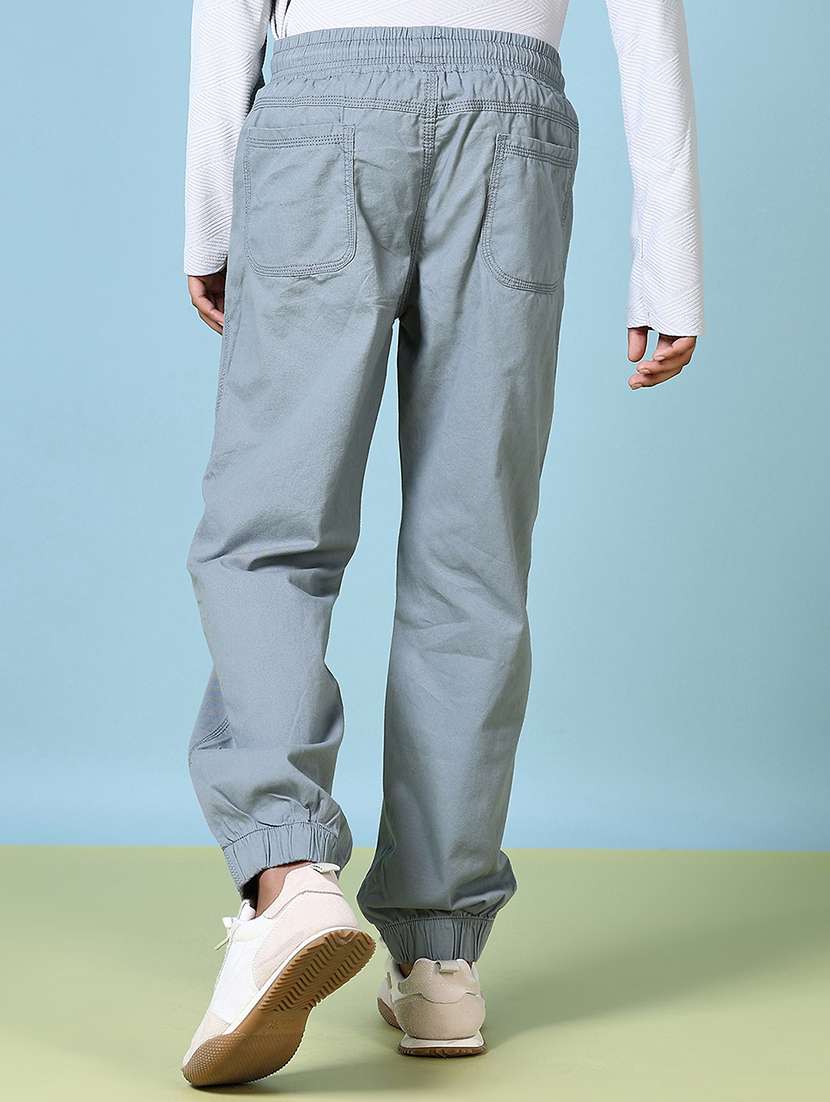 boys solid mid rise jogger - 21644450 -  Standard Image - 2