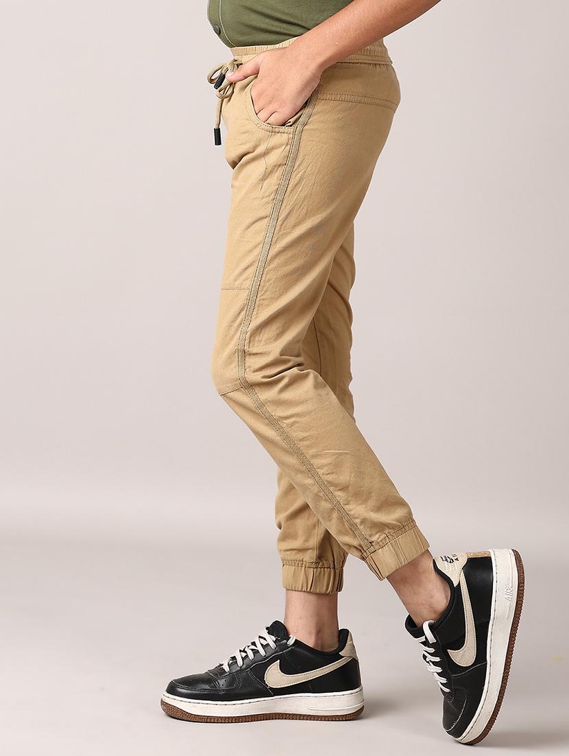 boys solid mid rise casual jogger - 21644452 - Standard Image - 2