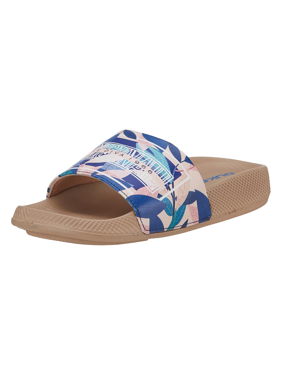 women printed comfortable slides - 21645051 - Standard Image - 2