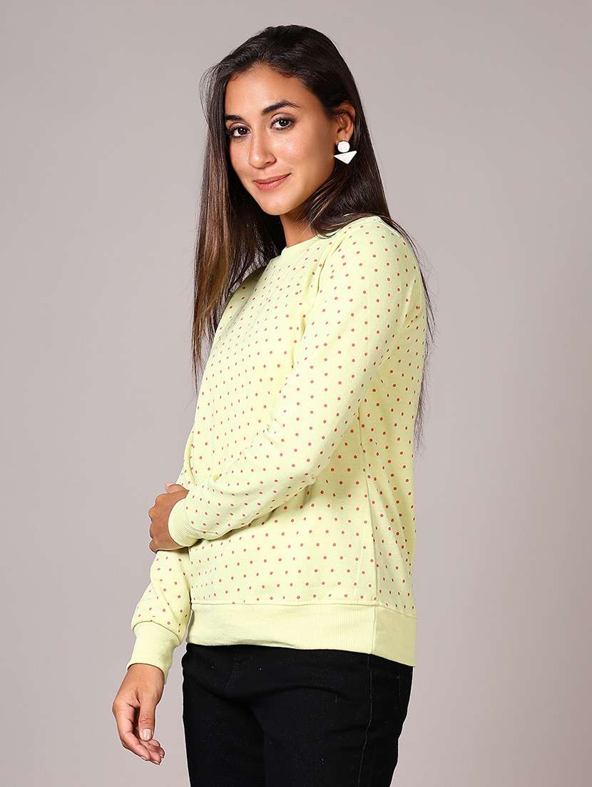 women printed long sleeves sweatshirt - 21645125 -  Standard Image - 2
