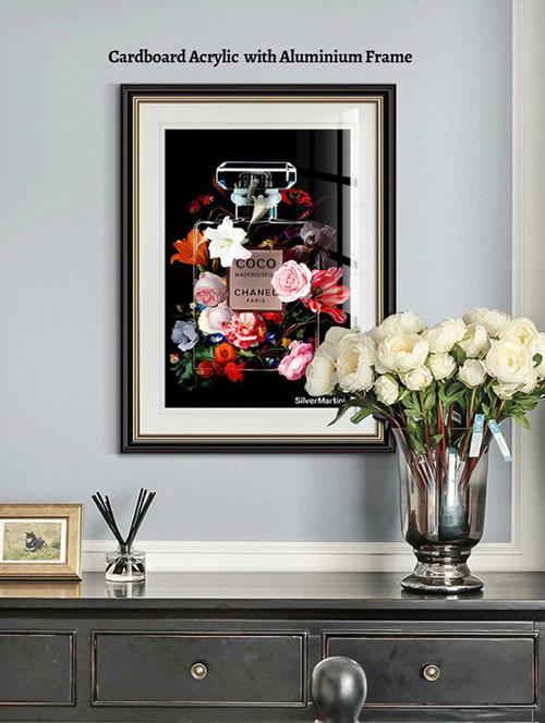 luxury bloom chanel art wall painting - 21645367 -  Standard Image - 0