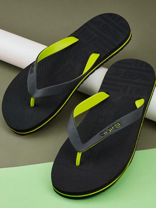 men black slip on slipper - 21645402 - Standard Image - 0