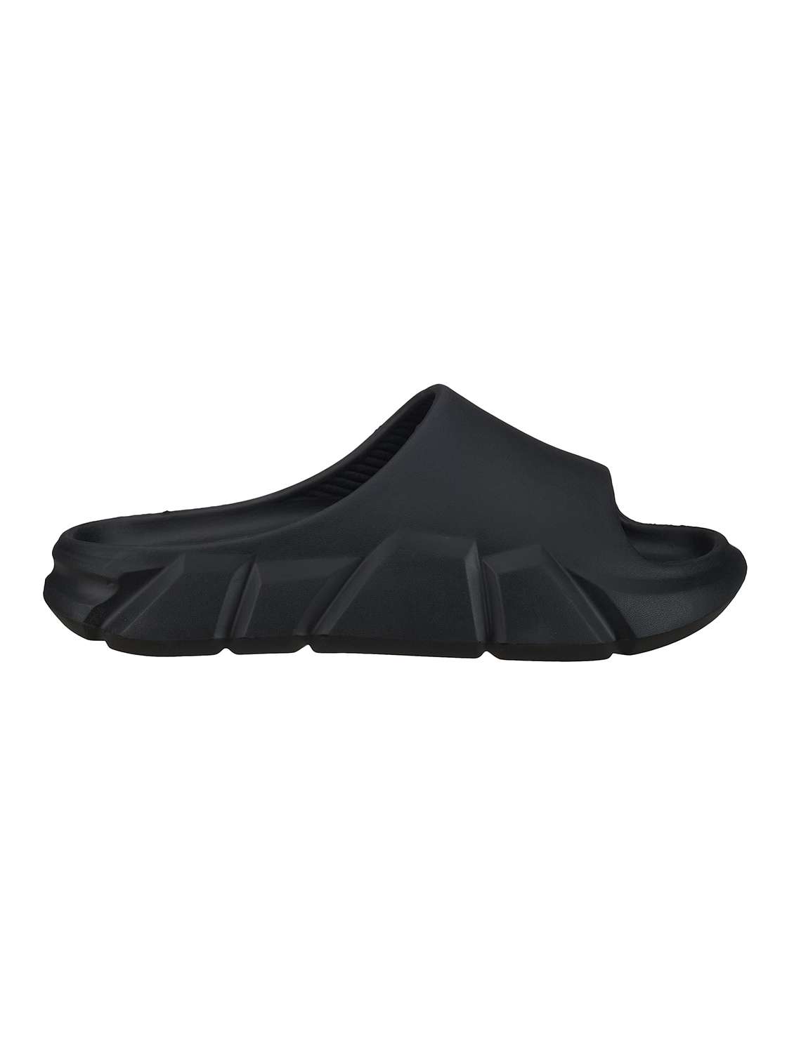 men black slider flip flop - 21645417 -  Standard Image - 2