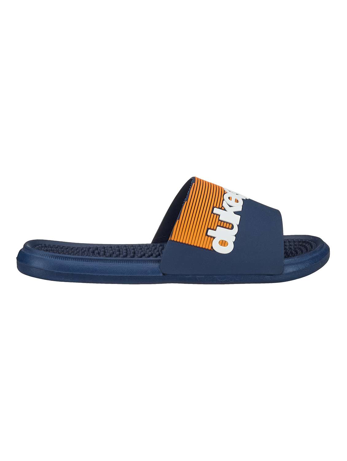 men navy blue slider flip flop - 21645419 -  Standard Image - 2