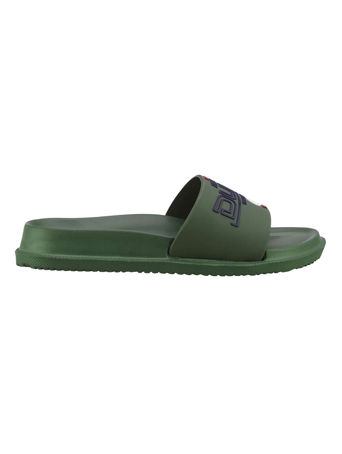 men olive slider flip flop - 21645423 -  Standard Image - 2