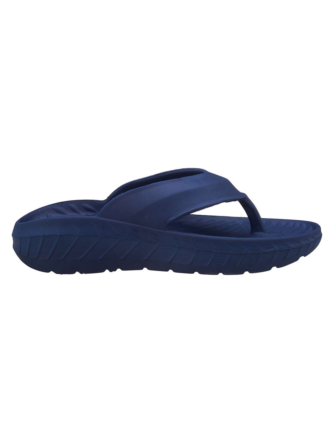 men navy blue slip on slipper - 21645425 -  Standard Image - 2