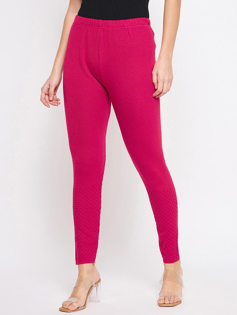 women solid ankle length leggings - 21645545 - Standard Image - 2