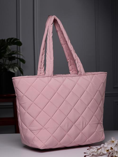 women pink quilted handbag - 21645826 -  Standard Image - 0