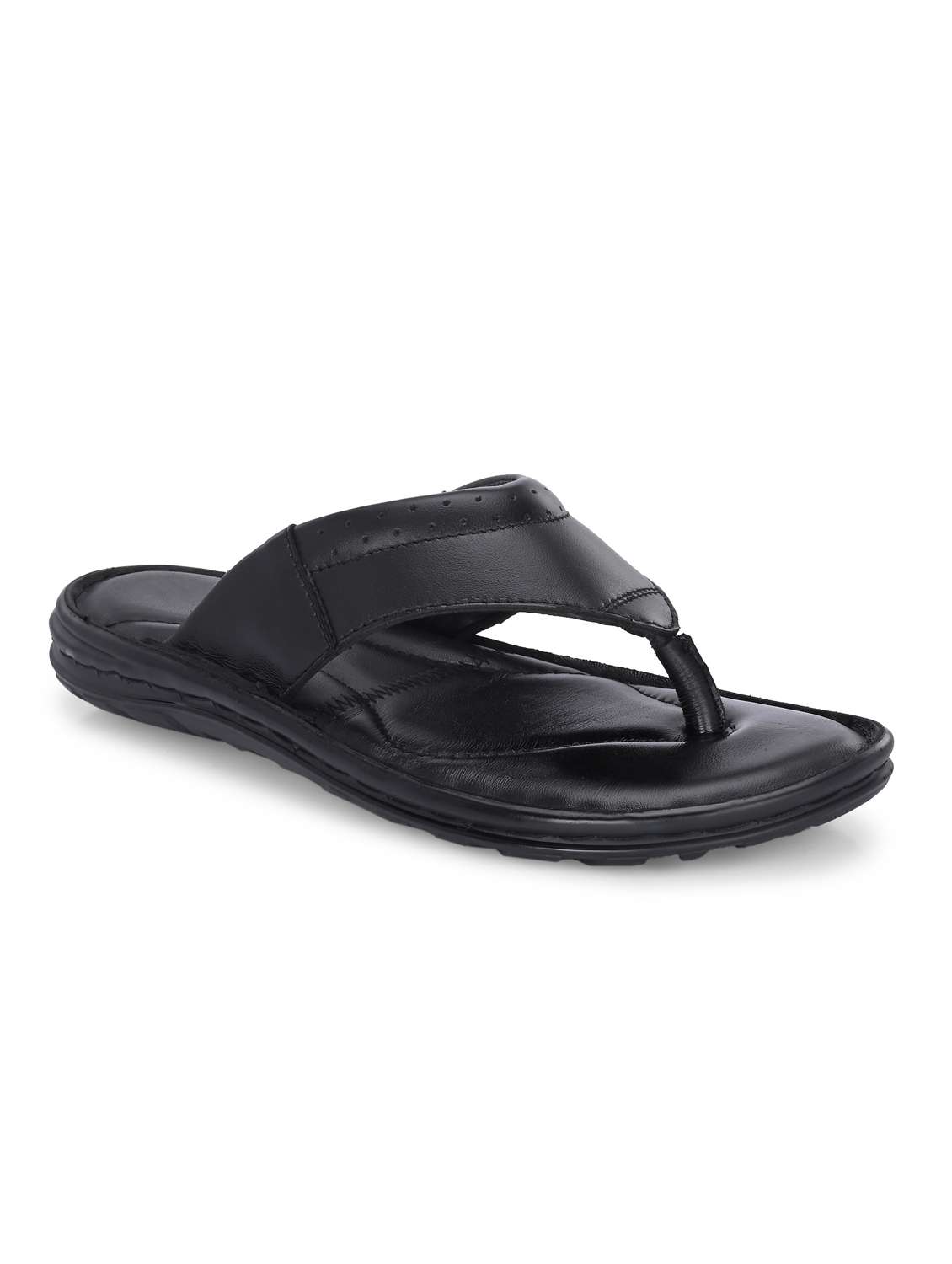 men solid slip on casual sandal - 21645989 -  Standard Image - 2
