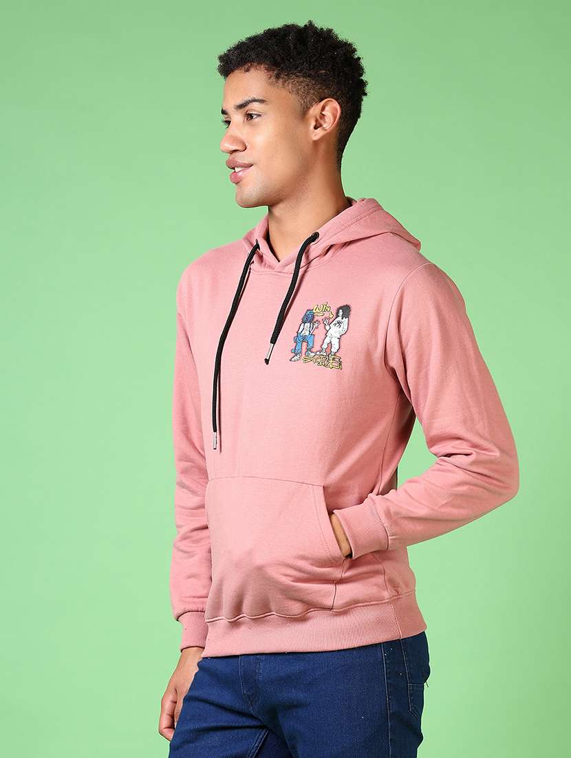 men long sleeves front & back print sweatshirt - 21646066 -  Standard Image - 2