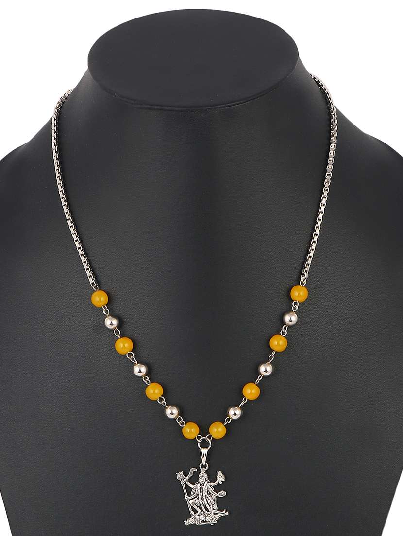 men sacred idol pendant with chain - 21646396 -  Standard Image - 2