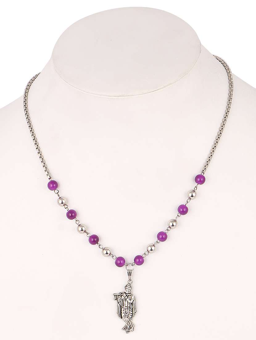 men sacred idol pendant with chain - 21646403 -  Standard Image - 2