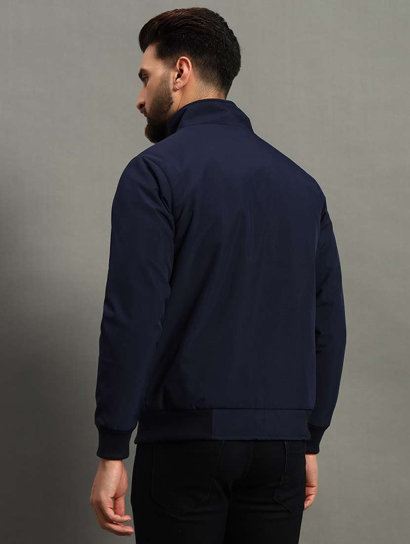 men solid long sleeve casual jacket - 21646555 -  Standard Image - 2