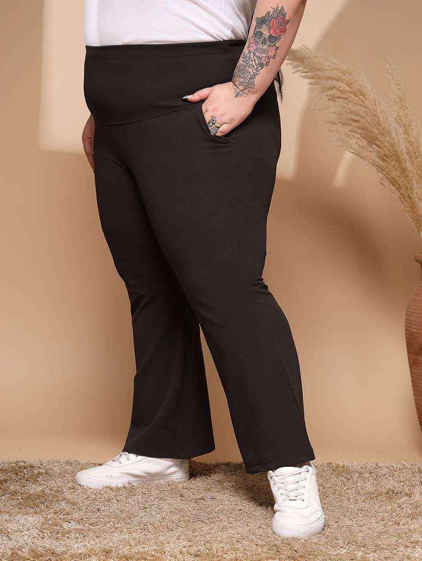 women plain low rise plus size jeggings - 21646610 -  Standard Image - 2