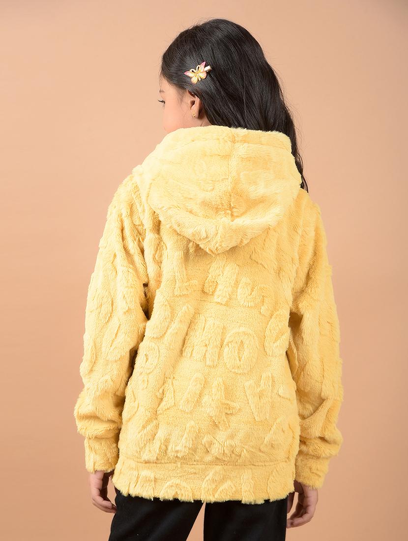 girls solid long sleeve sweatshirts - 21646768 - Standard Image - 2