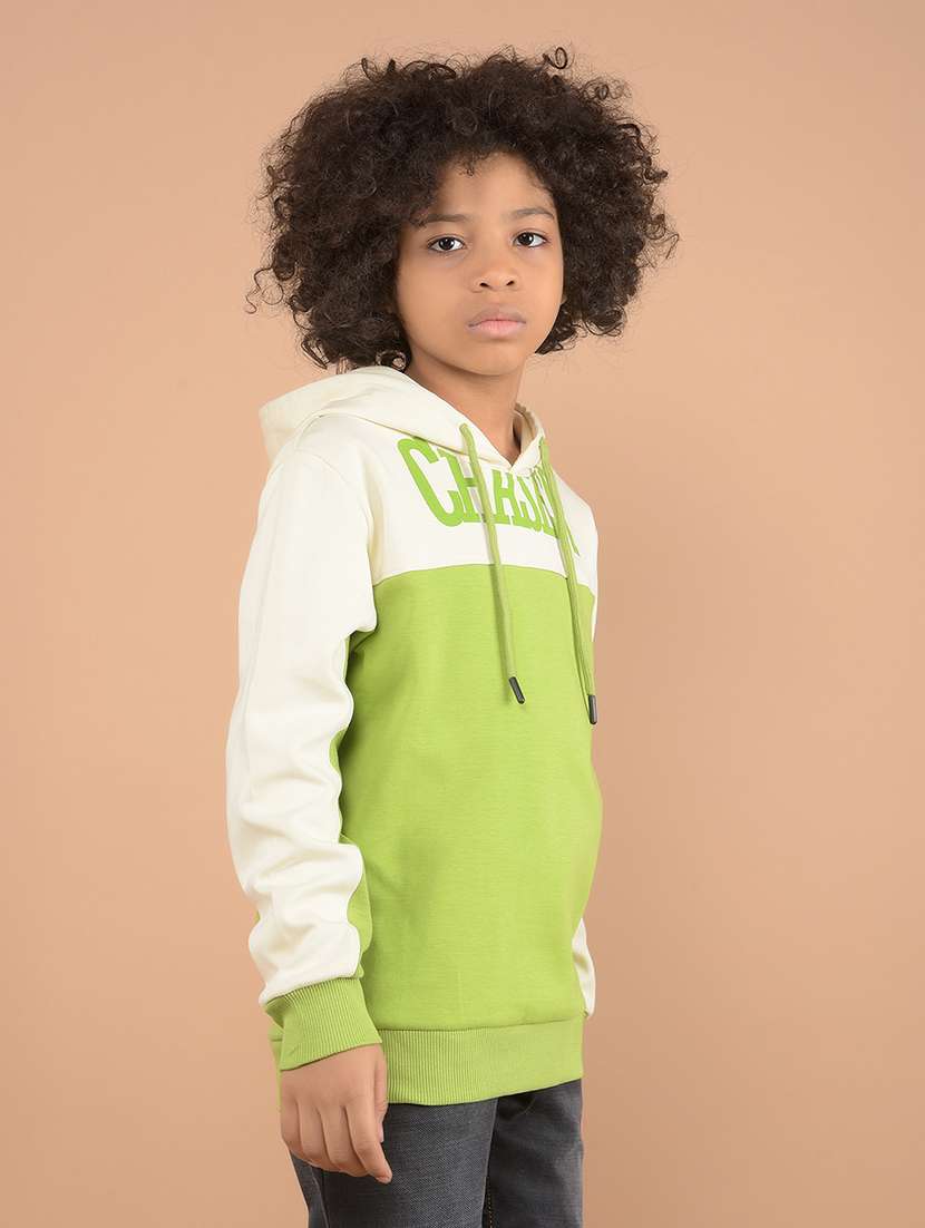 Boys Color Block Long Sleeve Sweatshirts - 21646777 -  Standard Image - 2