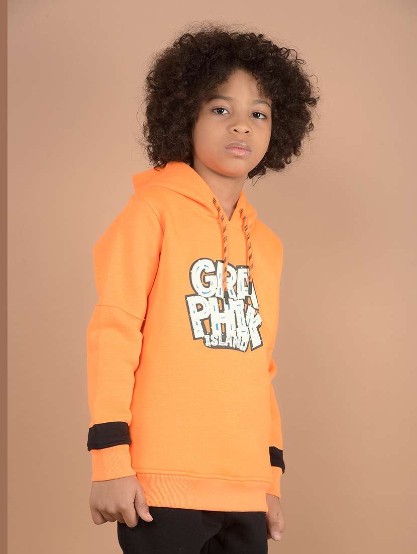 boys front print long sleeve sweatshirts - 21646779 -  Standard Image - 2