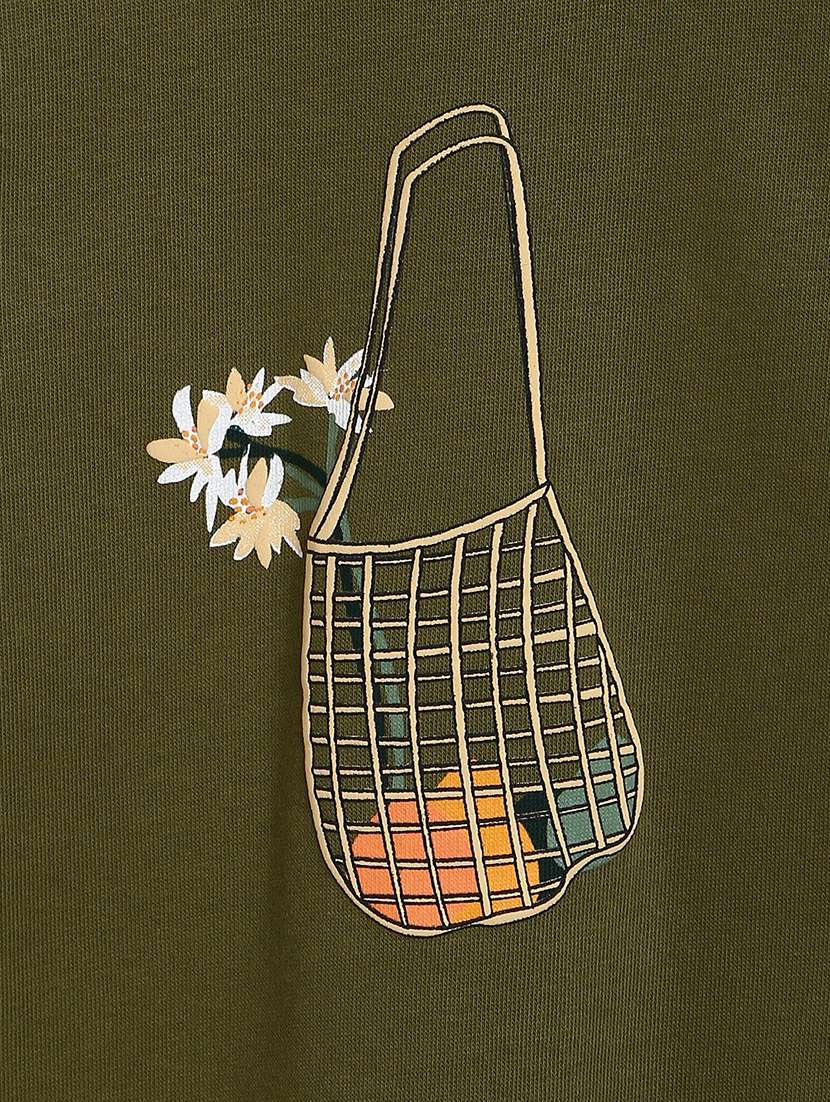 kids long sleeves front print sweatshirt - 21646878 -  Standard Image - 2