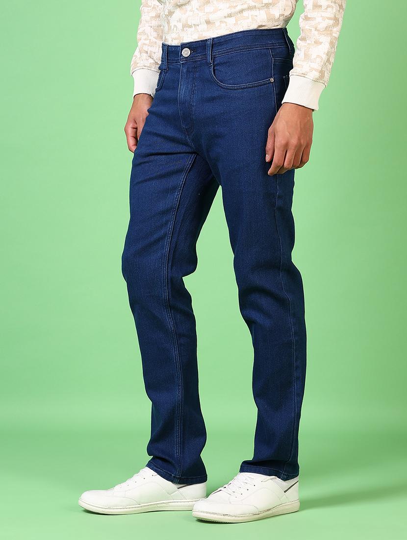 men mid rise plain slim fit jeans - 21646890 - Standard Image - 2