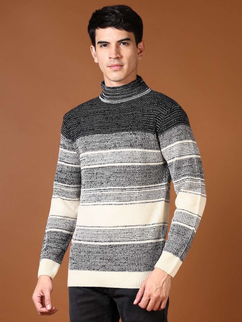 men self design long sleeve pullover - 21646893 -  Standard Image - 2