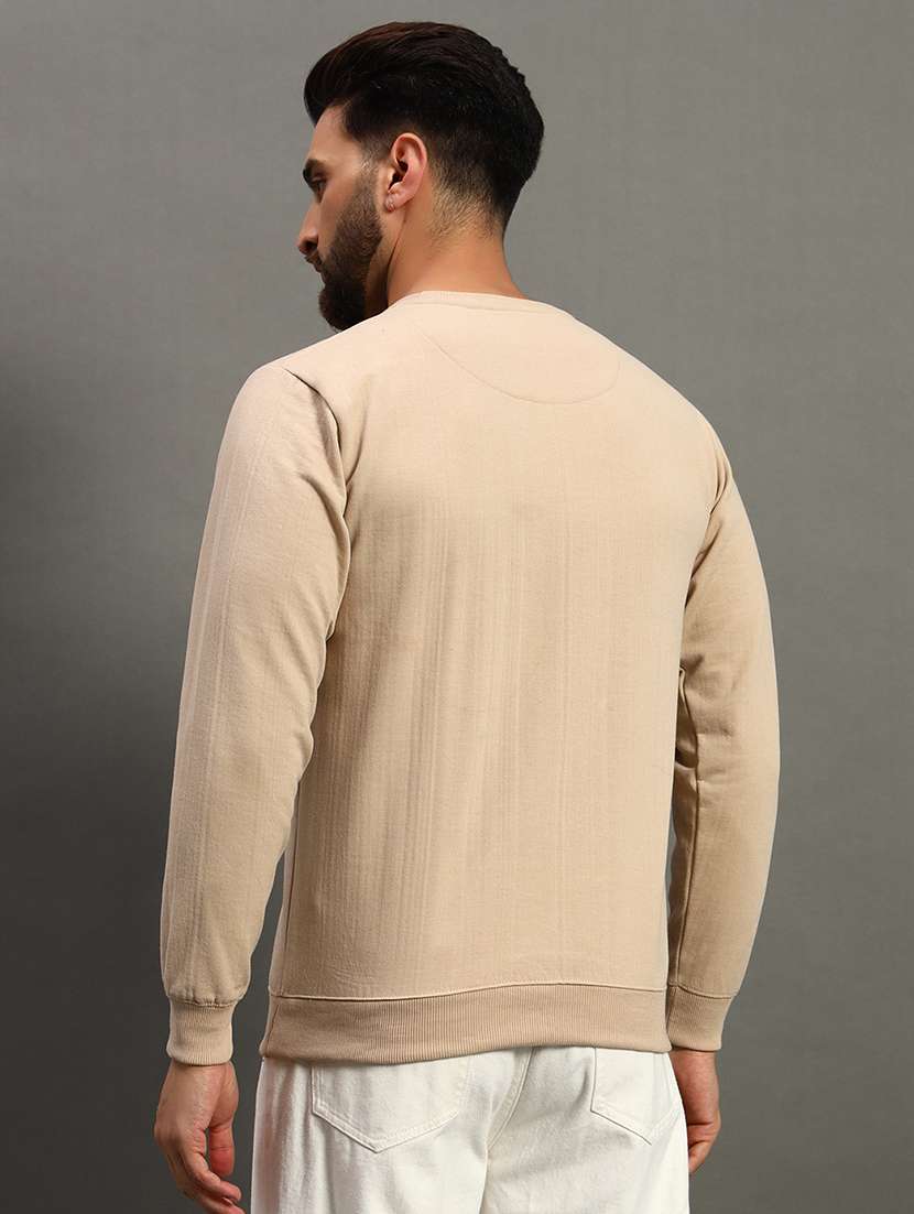 men solid regular fit sweatshirt - 21647110 -  Standard Image - 2