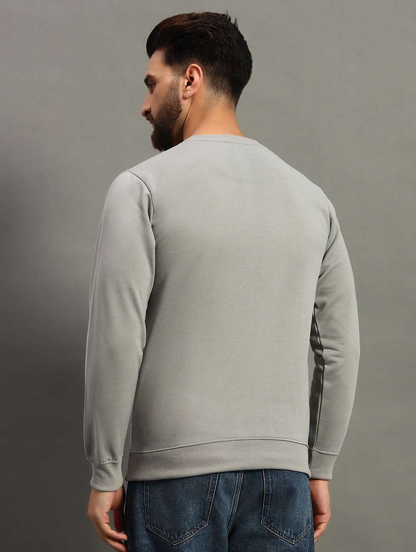 men solid regular fit sweatshirt - 21647112 -  Standard Image - 2