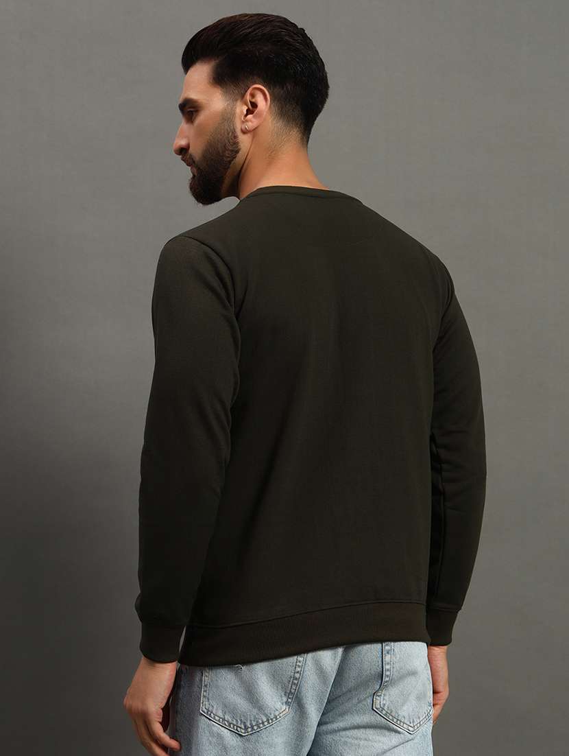 men front print regular fit sweatshirt - 21647114 -  Standard Image - 2