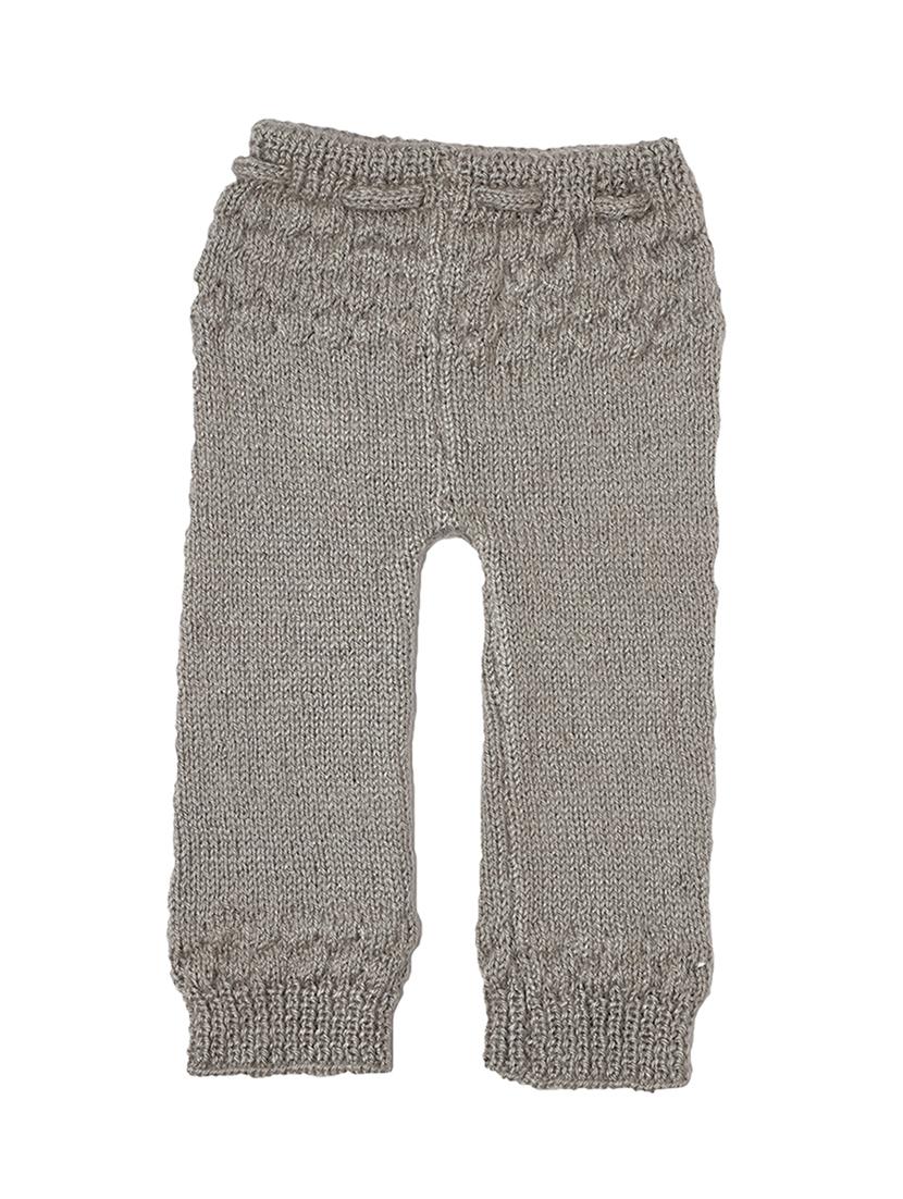 girls grey solid casual trouser - 21647185 - Standard Image - 2