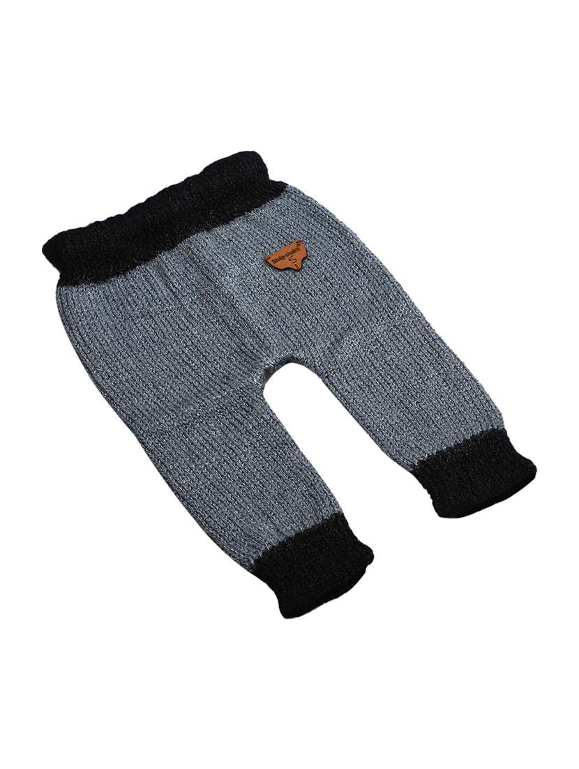 girls grey solids casual trouser - 21647193 -  Standard Image - 2