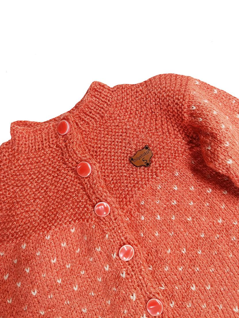 girls self design long sleeve sweater - 21647230 - Standard Image - 2