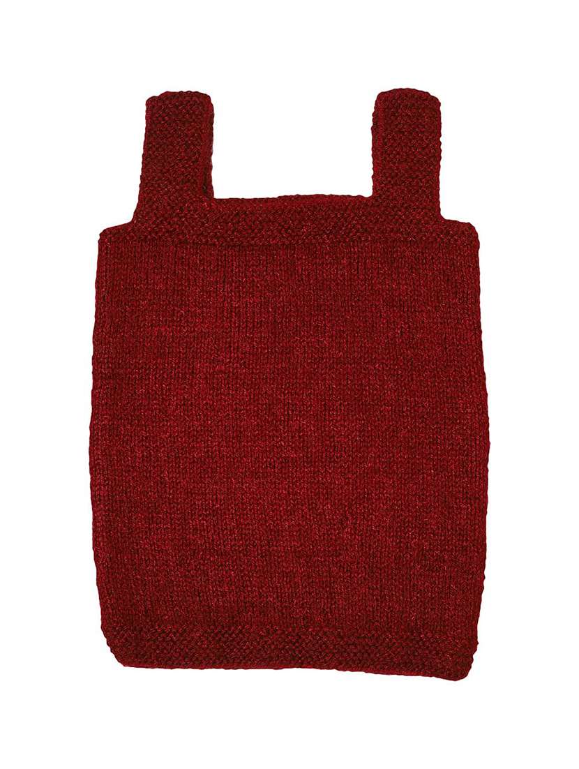 girls self design sleeveless sweater - 21647237 -  Standard Image - 2