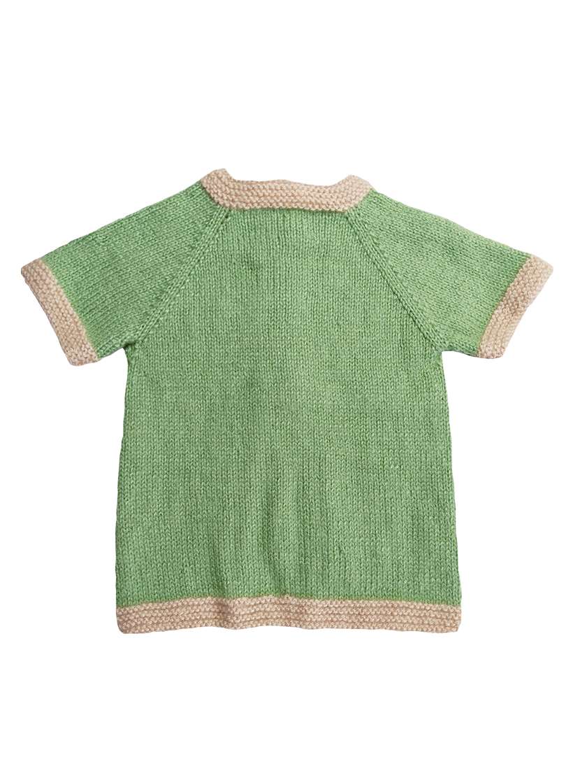 girls self design short sleeve sweater - 21647240 -  Standard Image - 2