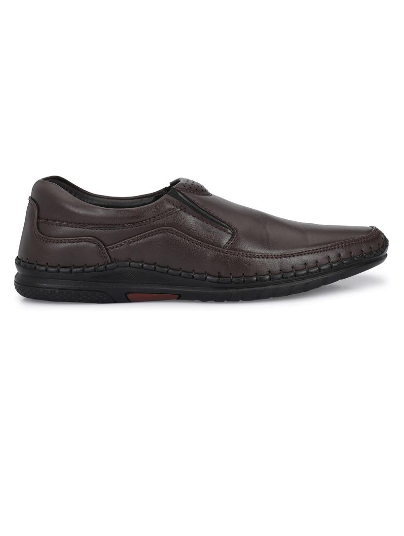 men plain slip on formal shoes - 21647302 - Standard Image - 2