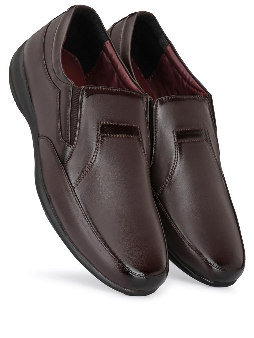men plain slip on formal shoes - 21647303 - Standard Image - 2