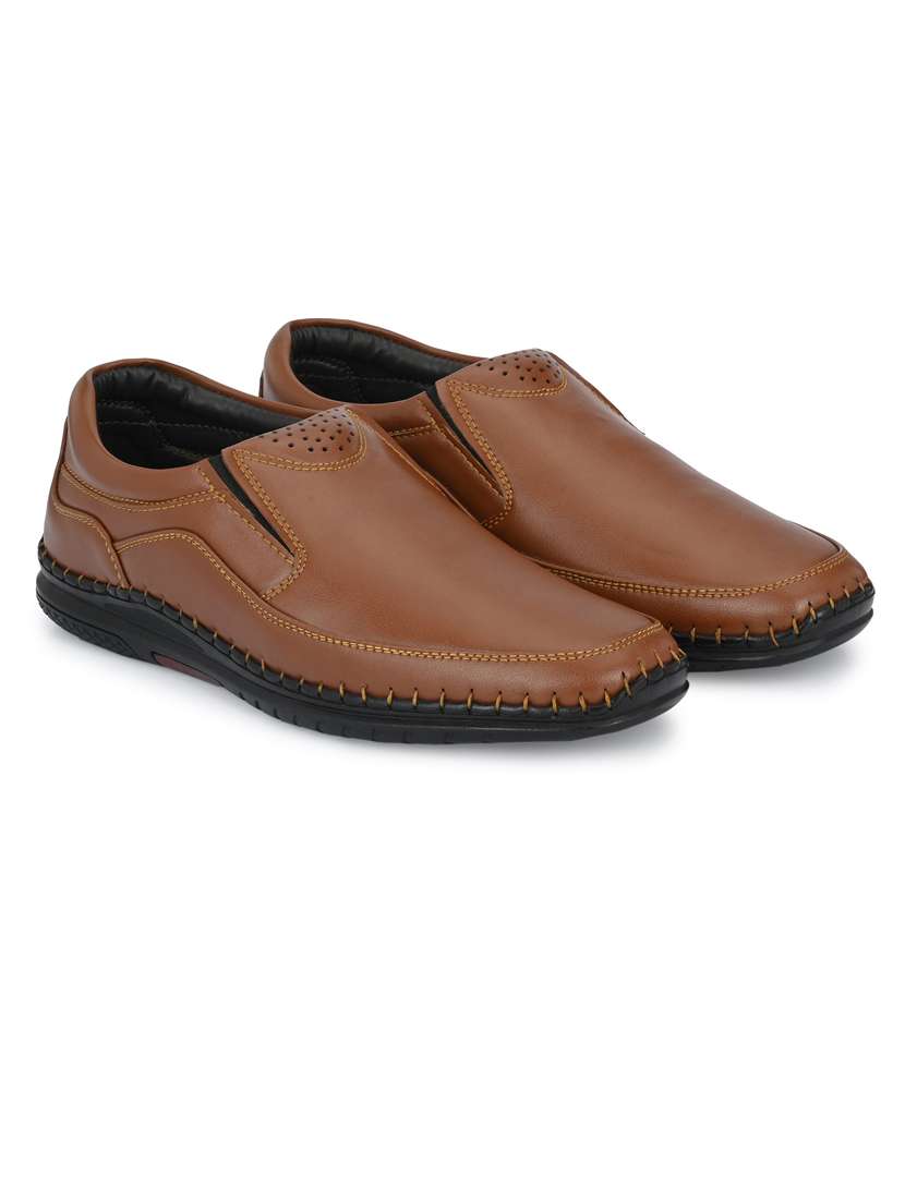 men plain slip on formal shoes - 21647305 - Zoom Image - 0
