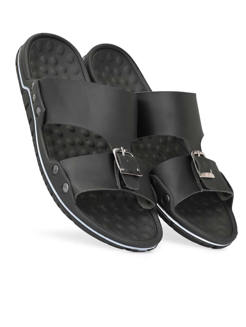 men plain slip on sandals - 21647321 -  Standard Image - 2