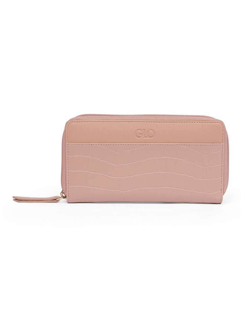 women nude leatherette wallet