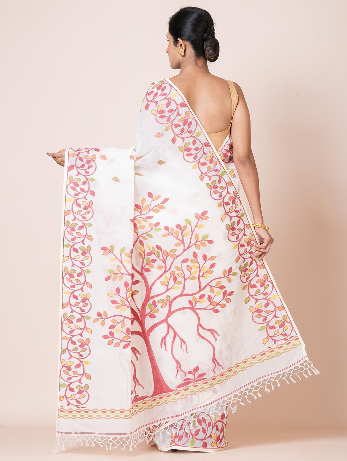 women self design handloom saree - 21648398 - Standard Image - 2