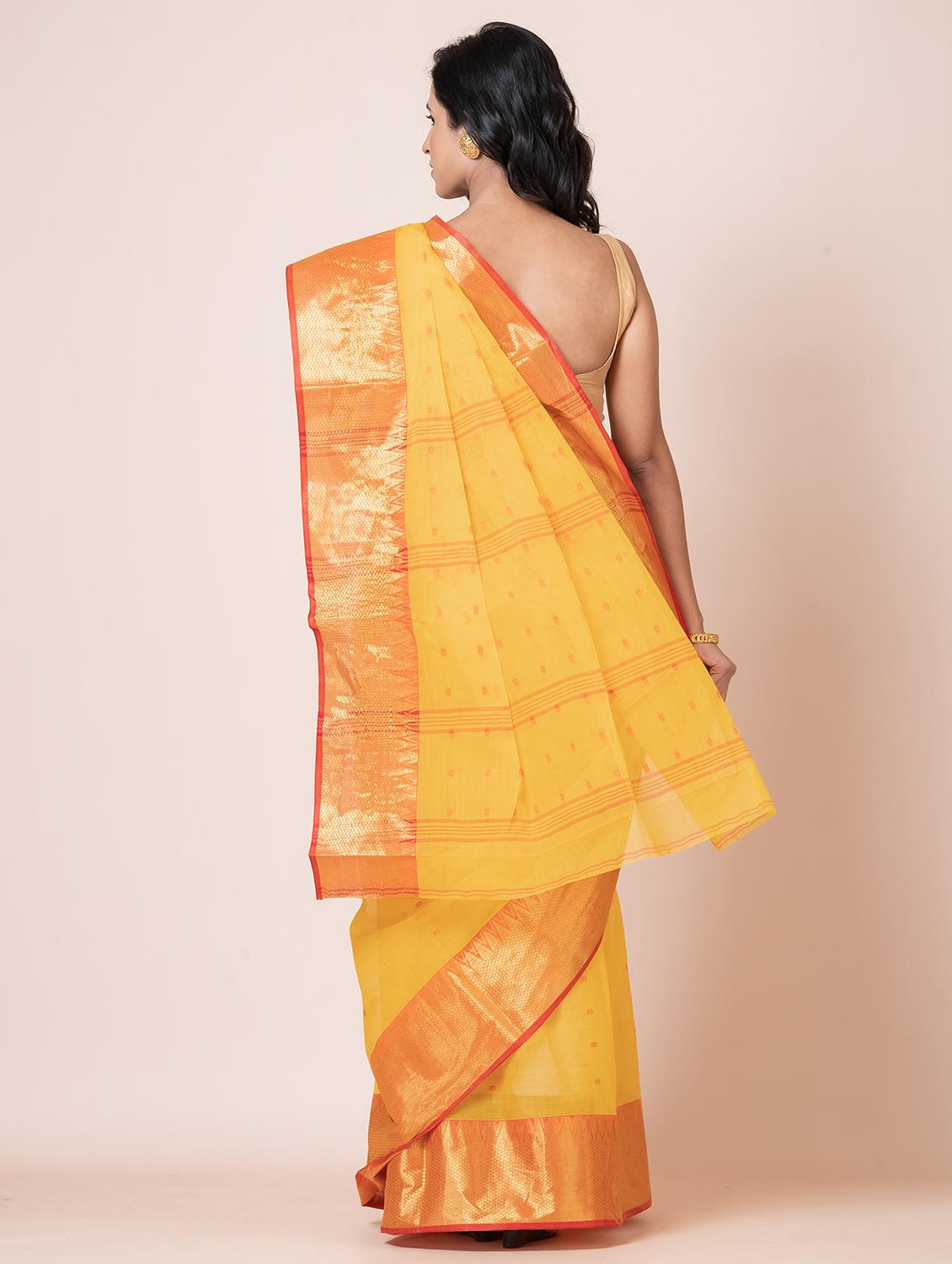 women self design handloom saree - 21648410 - Standard Image - 2