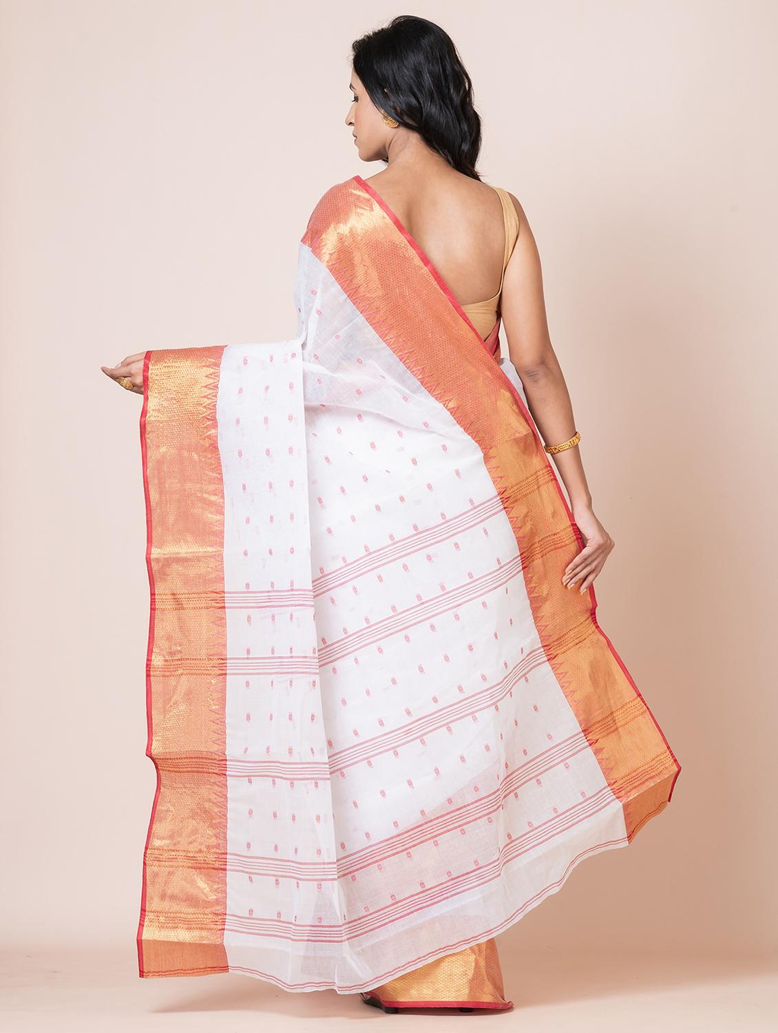 women self design handloom saree - 21648411 - Standard Image - 2