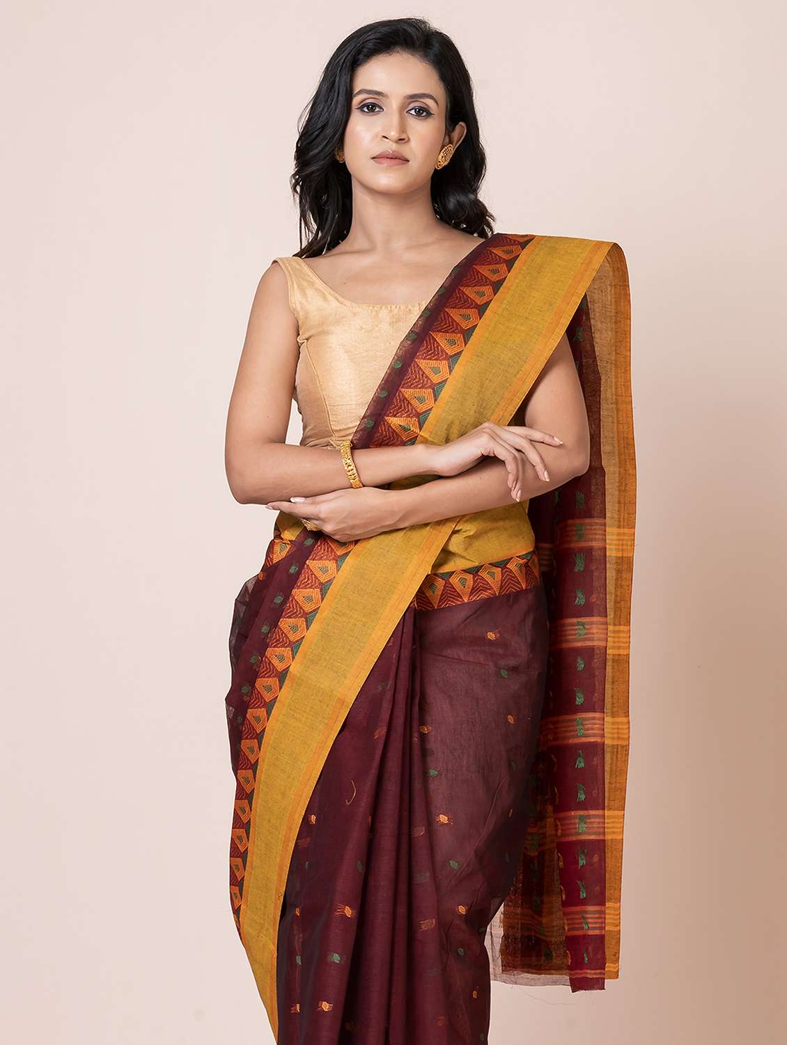 women self design handloom saree - 21648425 -  Standard Image - 2