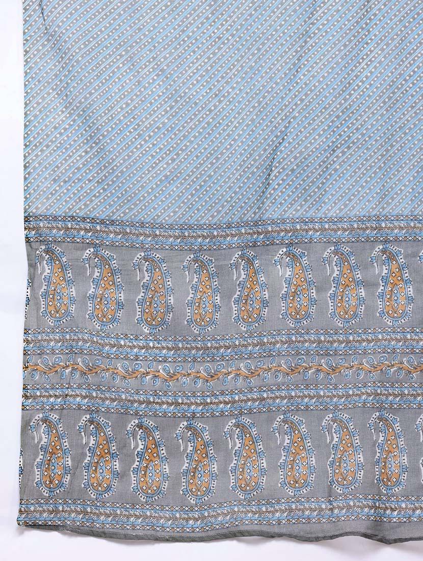 women three quarter sleeve kurta pant with dupatta set - 21648678 - Standard Image - 7