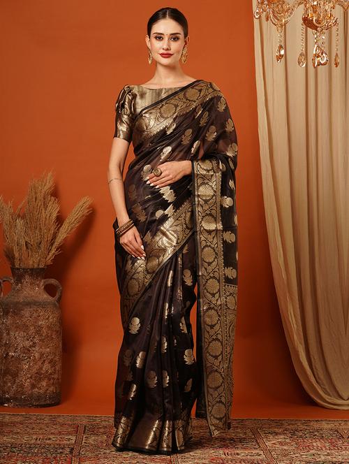 women self design banarasi saree - 21649460 - Standard Image - 0
