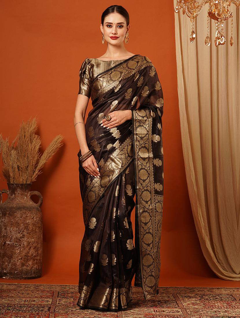 women self design banarasi saree - 21649460 - Zoom Image - 0