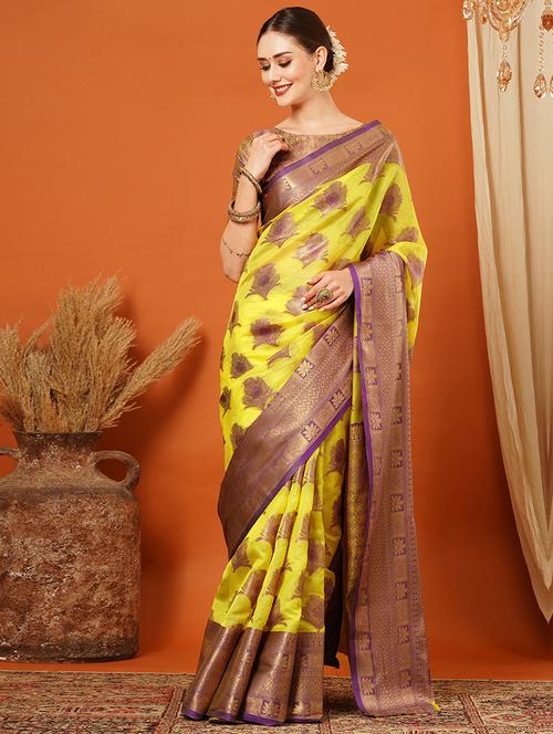women self design banarasi saree - 21649478 -  Standard Image - 0