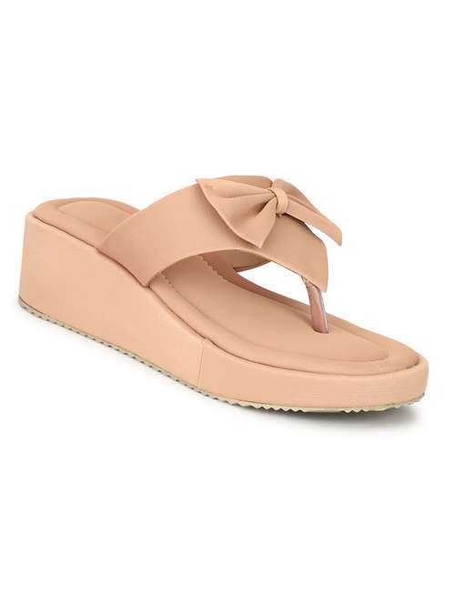 women nude solid wedge - 21650748 - Standard Image - 0