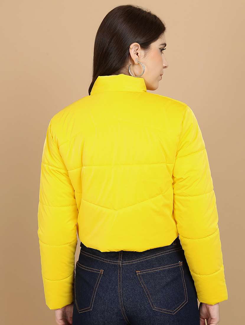yellow cotton blend regular jacket - 21650963 -  Standard Image - 2