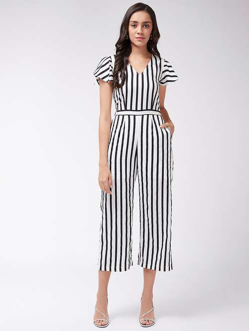 women printed full length jumpsuit - 21651186 -  Standard Image - 0