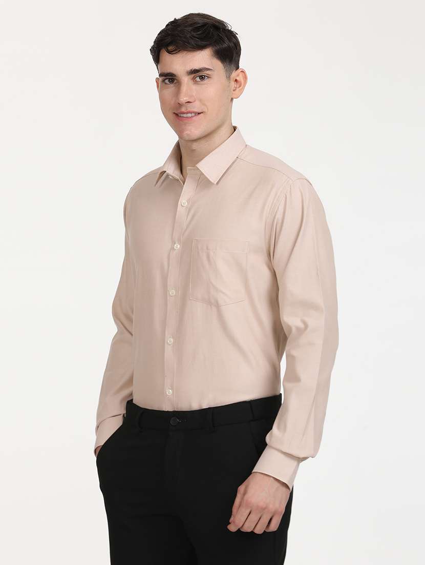 men solid long sleeve formal shirt - 21651954 -  Standard Image - 2